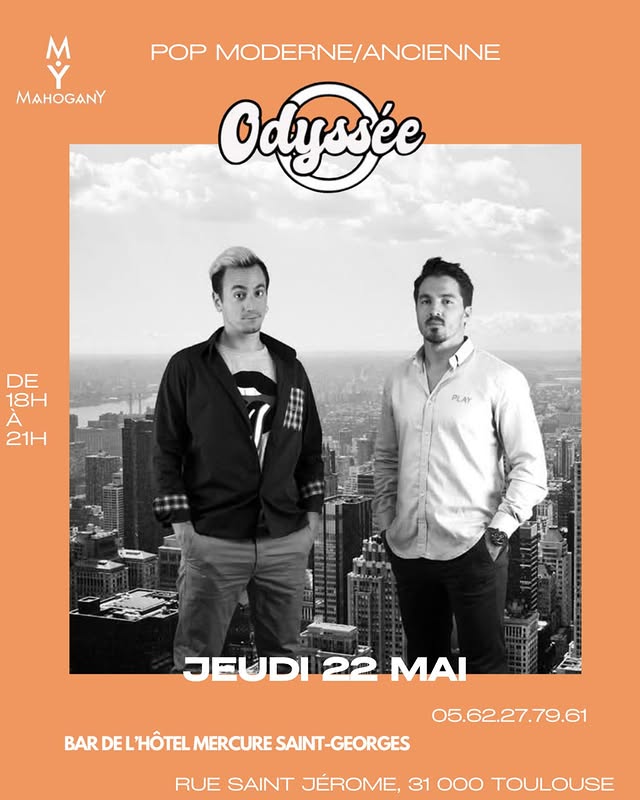Odyssée - Pop Moderne/Ancienne sur la terrasse