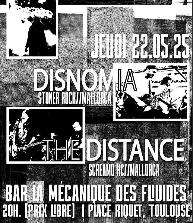 Disnomia + The Distance à La Mécanique des Fluides