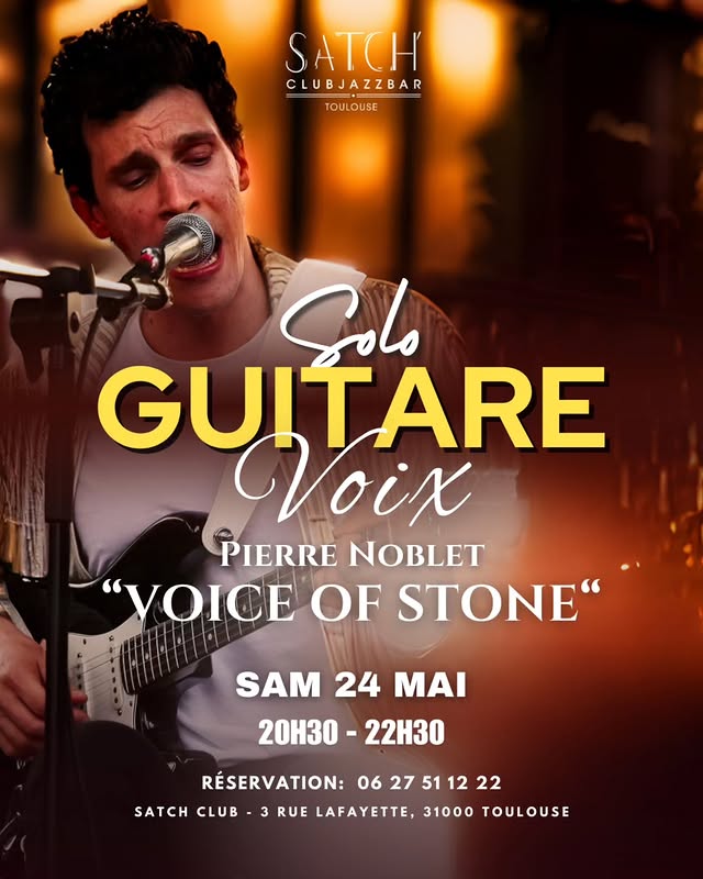 Pierre Noblet (Voice of Stone) Guitare-Voix