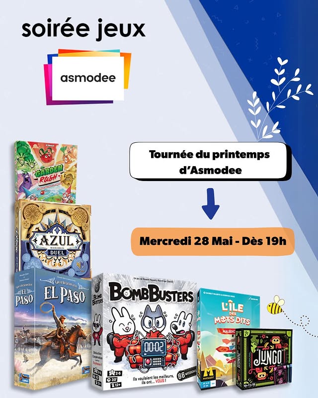 Tournée du printemps d’Asmodee