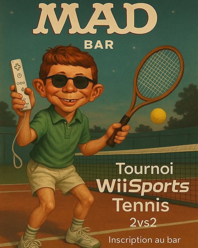 Tournoi Wii Sports Tennis 2vs2