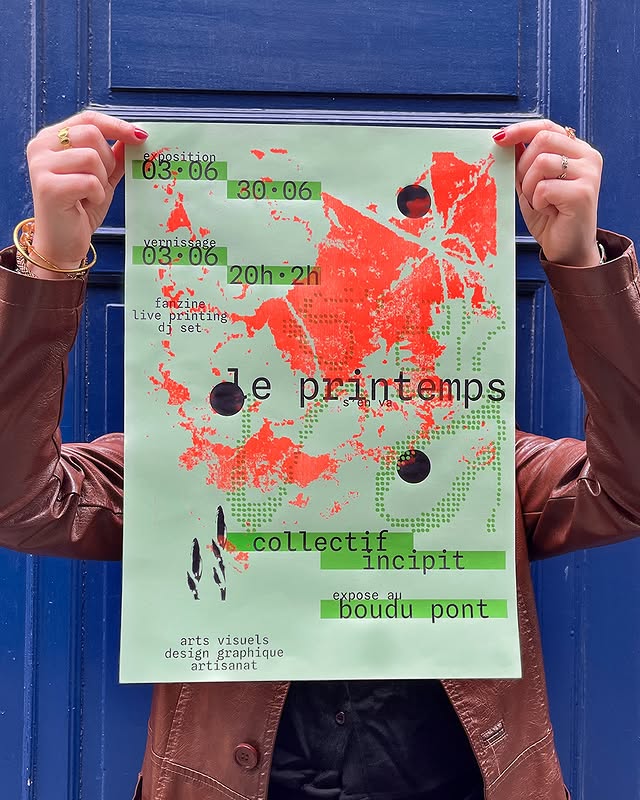 Vernissage de l'exposition “Le printemps s’en va”