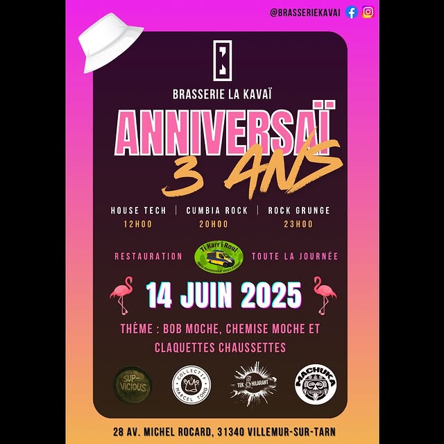 Anniversaï 3 Ans de La Kavaï