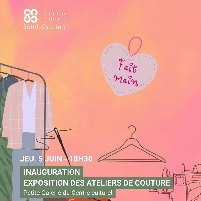 Inauguration Exposition des ateliers Couture