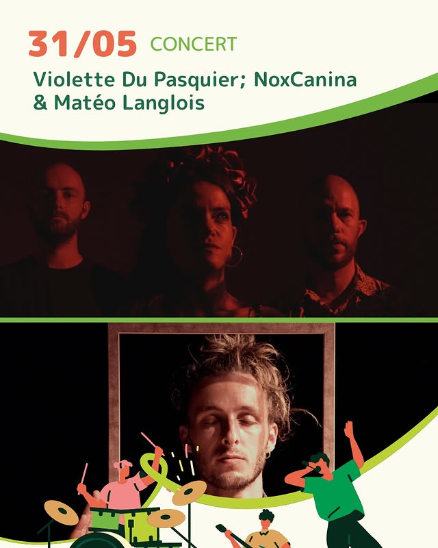 Concert avec Violette Du Pasquier et Matéo Langlois