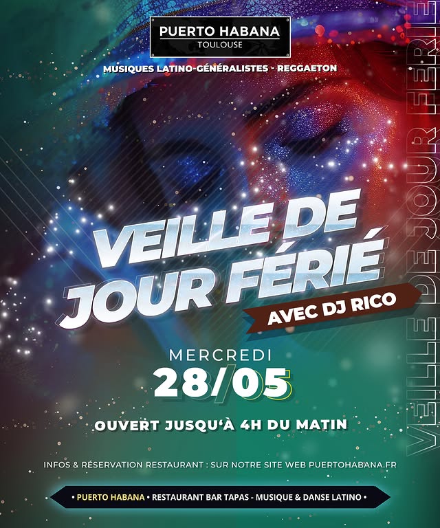 Veille de jour férié avec DJ Rico