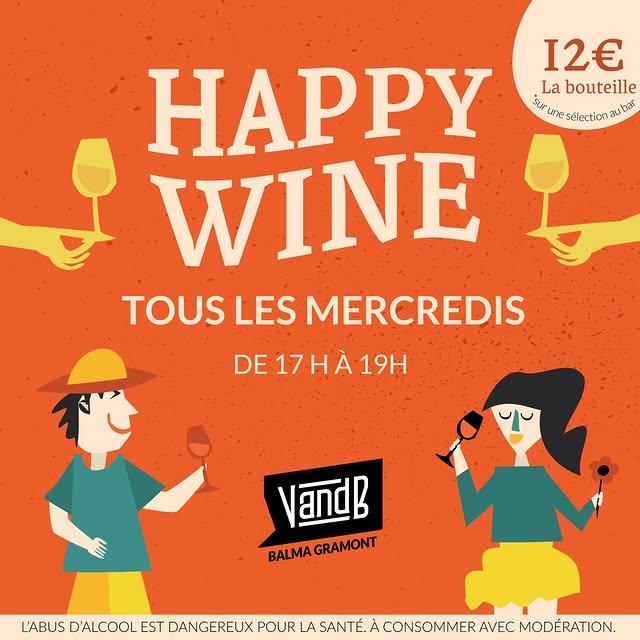HAPPY WINE AU V AND B BALMA-GRAMONT