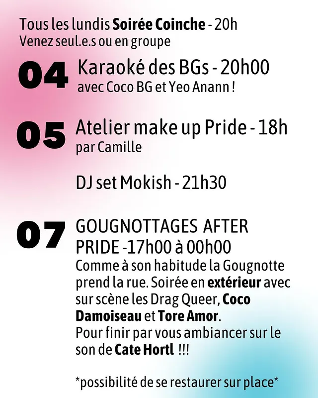 Karaoké des BGs