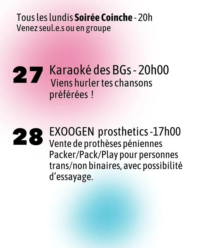 Karaoké des BGs