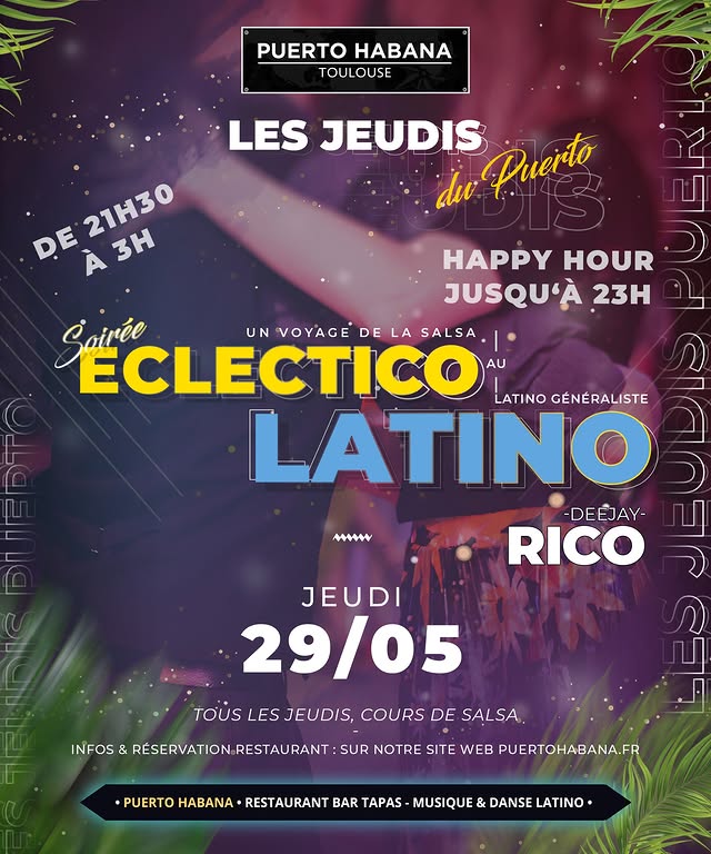 Soirée Eclectico Latino