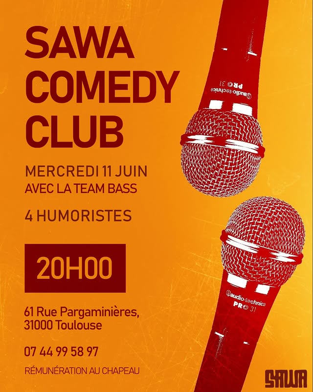Sawa Comedy Club avec la Team Bass