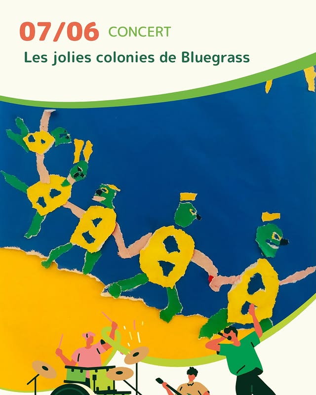 Concert Les Jolies Colonies de Bluegrass