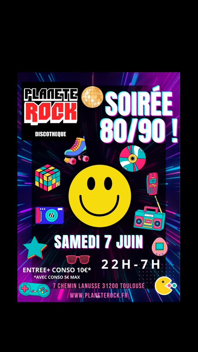 Soirée 80/90
