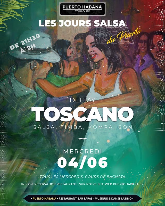 Les Jours Salsa du Puerto - DJ Toscano