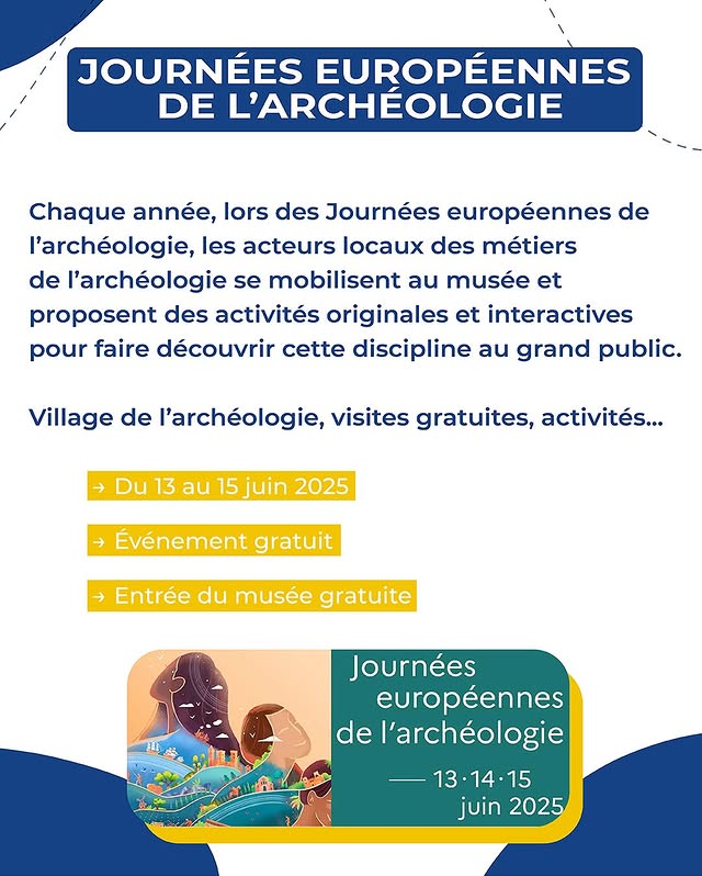 Journées européennes de l’archéologie