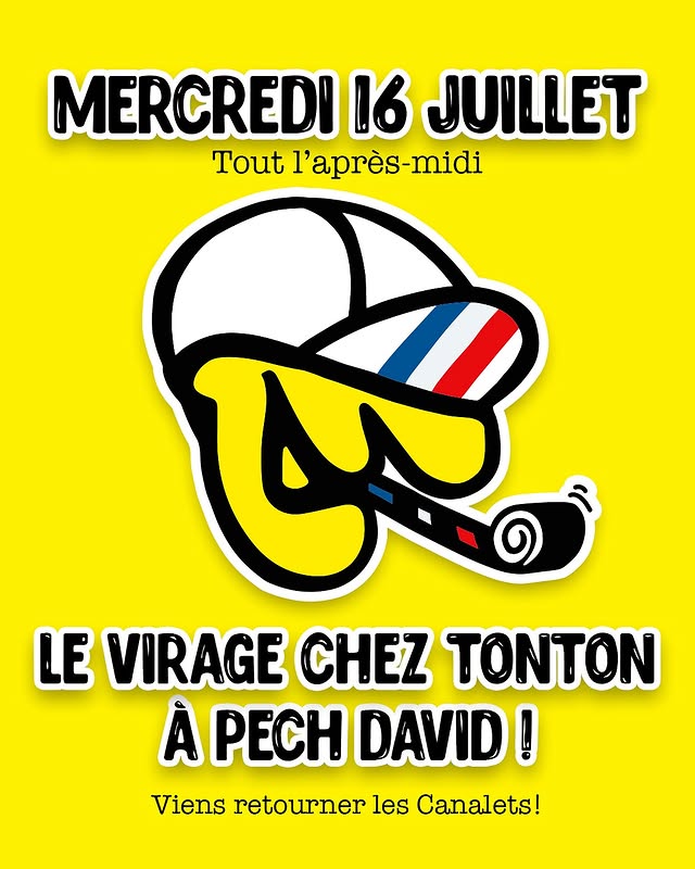 Le virage Chez Tonton à Pech David
