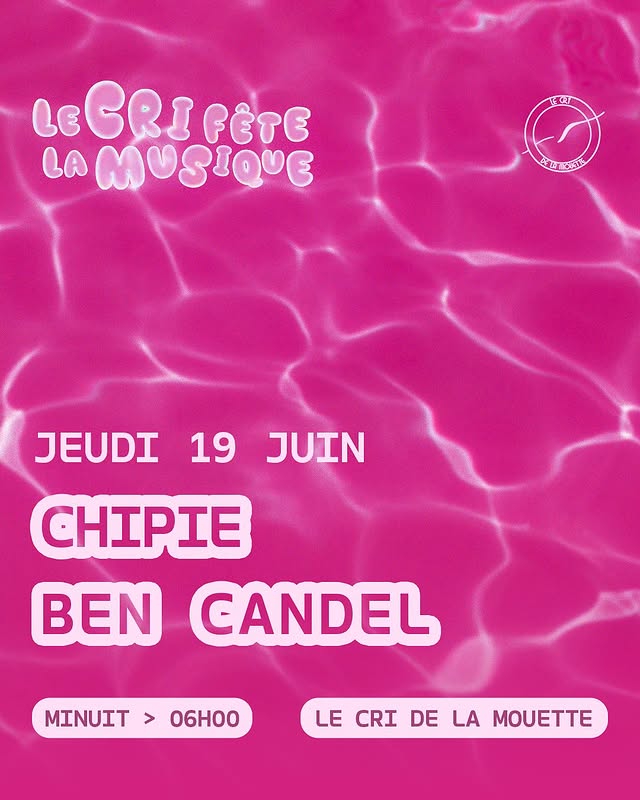 LE CRI FÊTE LA MUSIQUE DU 19 AU 21 JUIN 2025