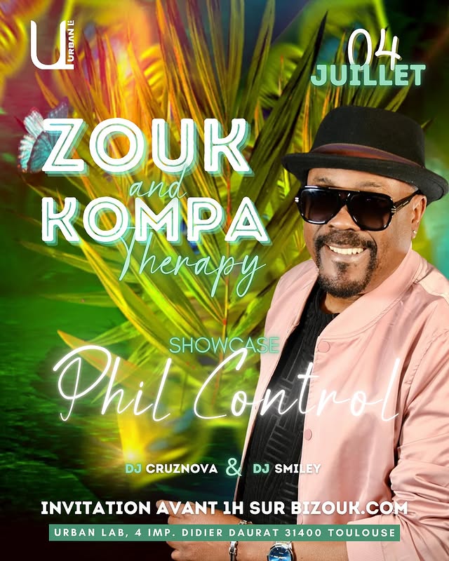 Zouk & Kompa Therapy – Phil Control en Showcase