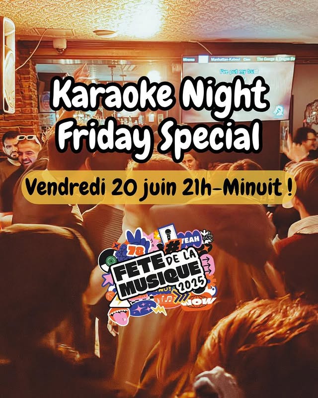 Karaoke Night – Friday Special