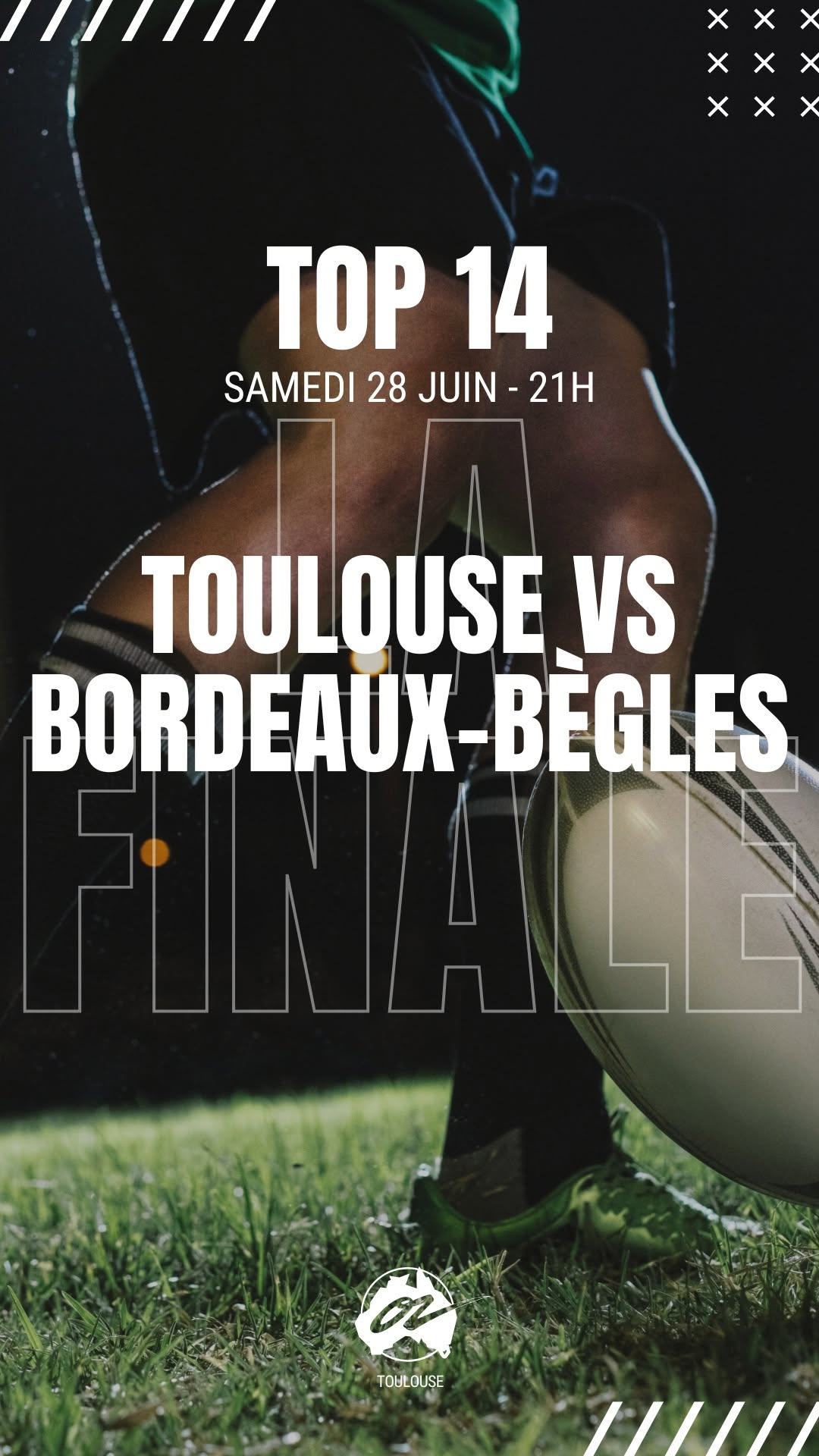 Diffusion Finale Top 14 : Toulouse vs Bordeaux-Bègles