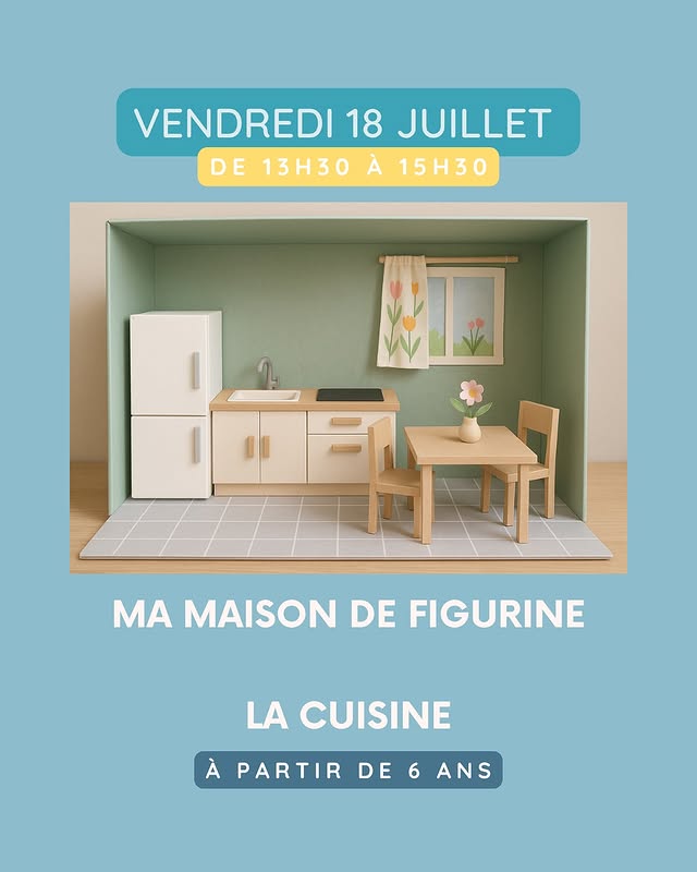 Atelier "Ma maison de figurine" – La cuisine