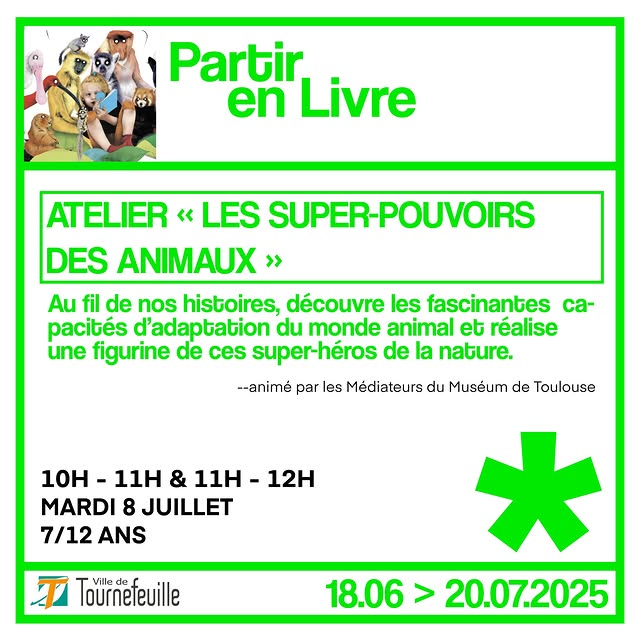 Atelier « Les super pouvoirs des animaux »
