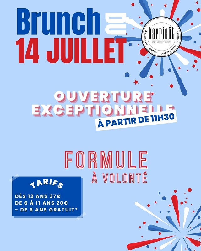 Brunch du 14 Juillet