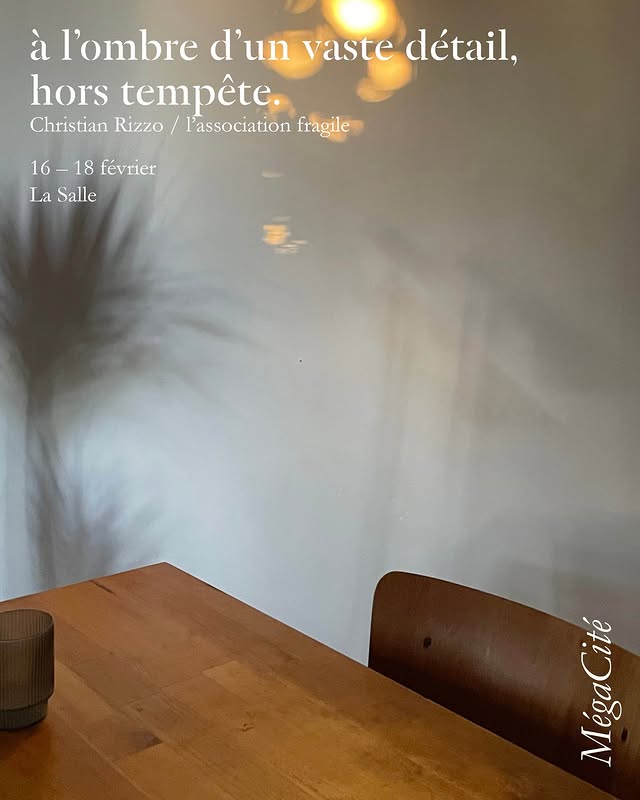 à l’ombre d’un vaste détail, hors tempête.