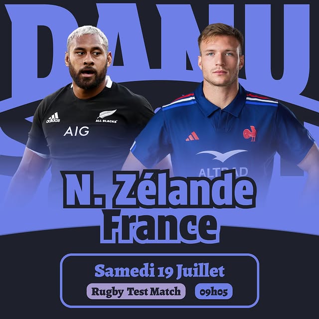 Diffusion Rugby Nouvelle-Zélande vs France