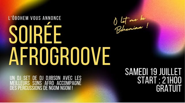 Soirée Afrogroove