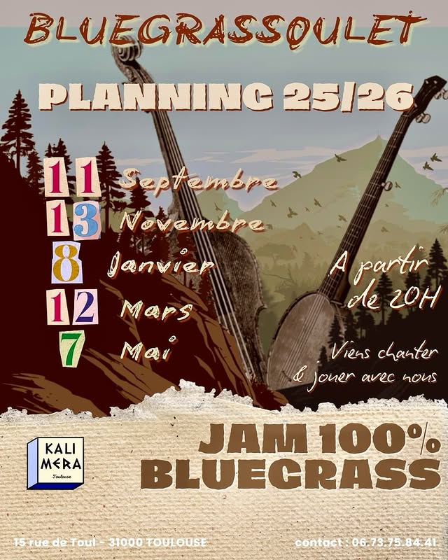 Jam Bluegrass 25/26 - Kalimera