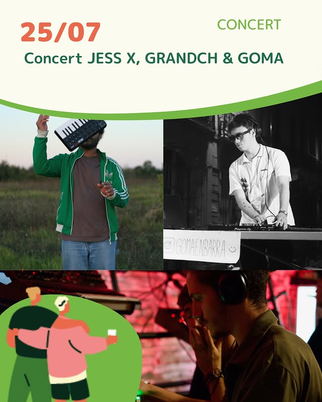 Concert JESS X, GRANDCH & GOMA