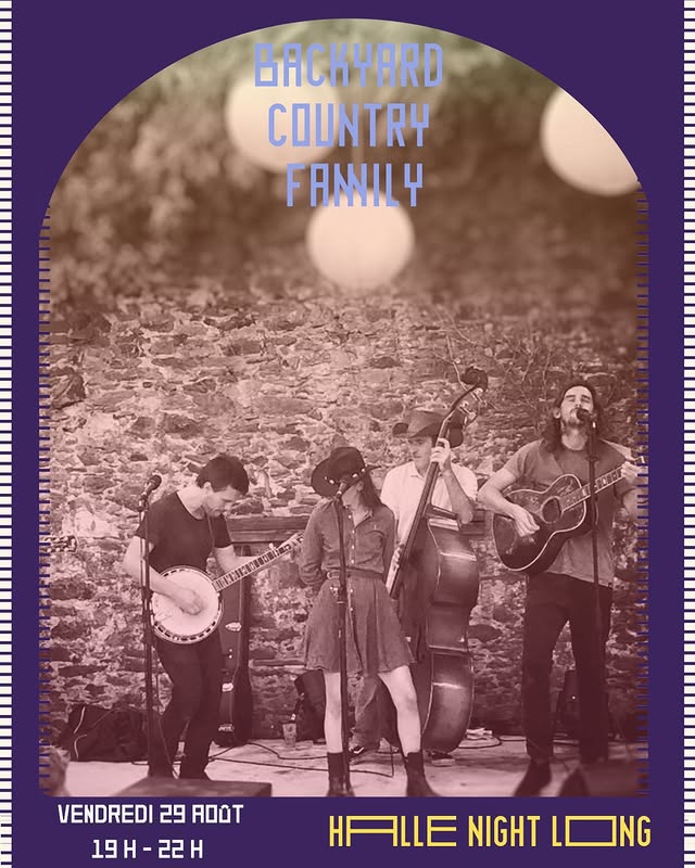 Halle Night Long : Backyard Country Family Band