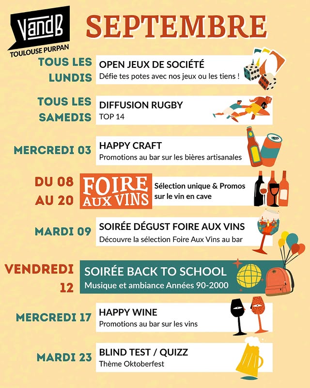 Soirée Back To School
