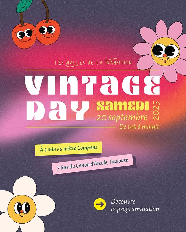 Vintage Day - Les Halles de la Transition