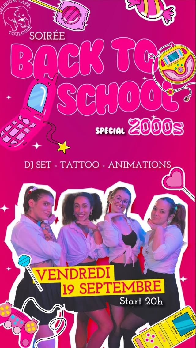 Back to School – Spécial 2000’s