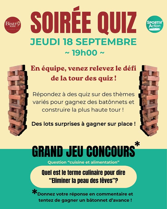 Soirée Quiz
