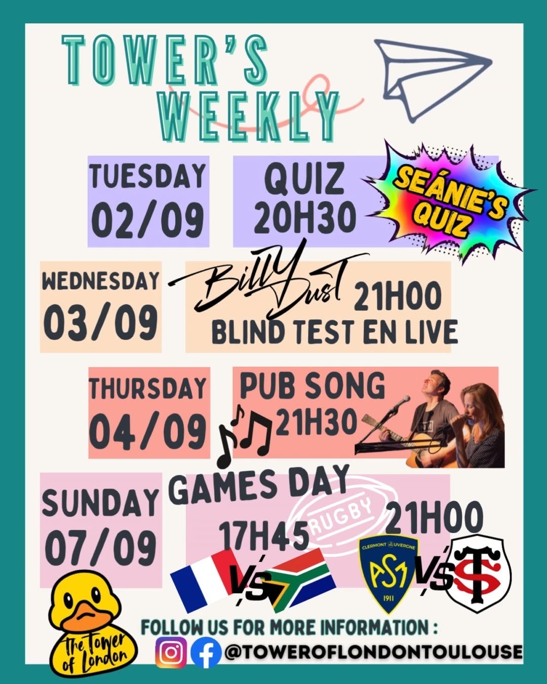 Seánie's Quiz