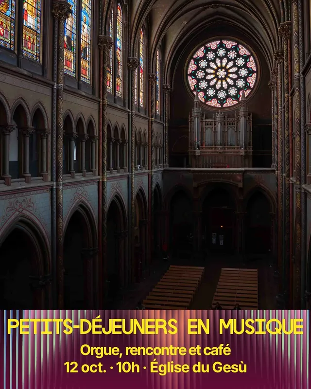 Petits-déjeuners en musique — Orgue, rencontre et café