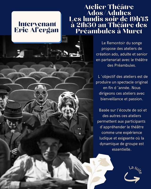 Atelier Théâtre Ados / Adultes