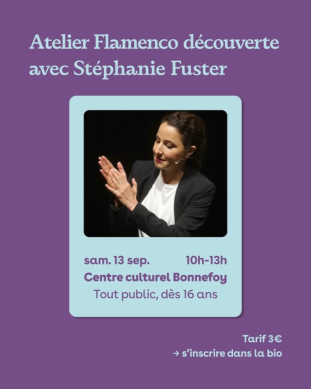 Atelier Flamenco découverte avec Stéphanie Fuster
