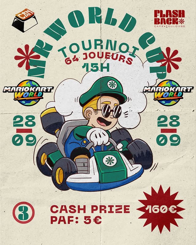 Tournoi Mario Kart World (3ᵉ édition)