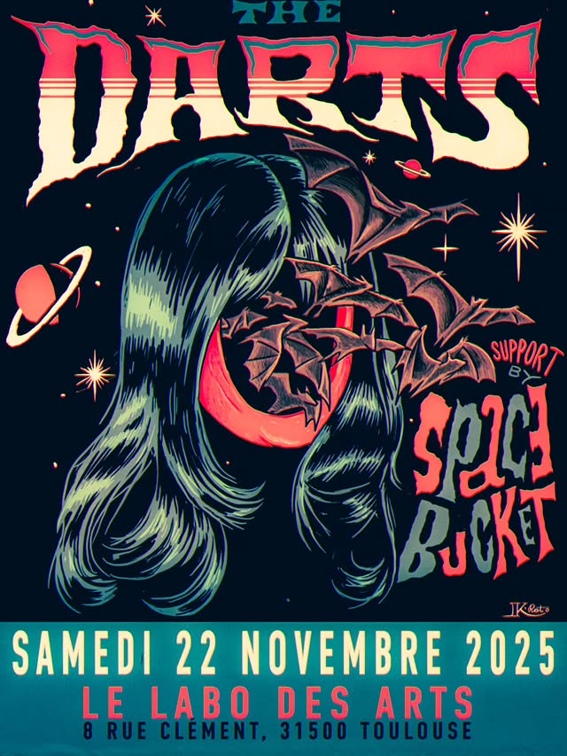 The Darts + Space Bucket @ Le Labo des Arts