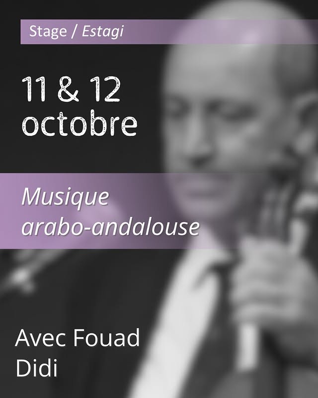 Stage de musique arabo-andalouse — Fouad Didi