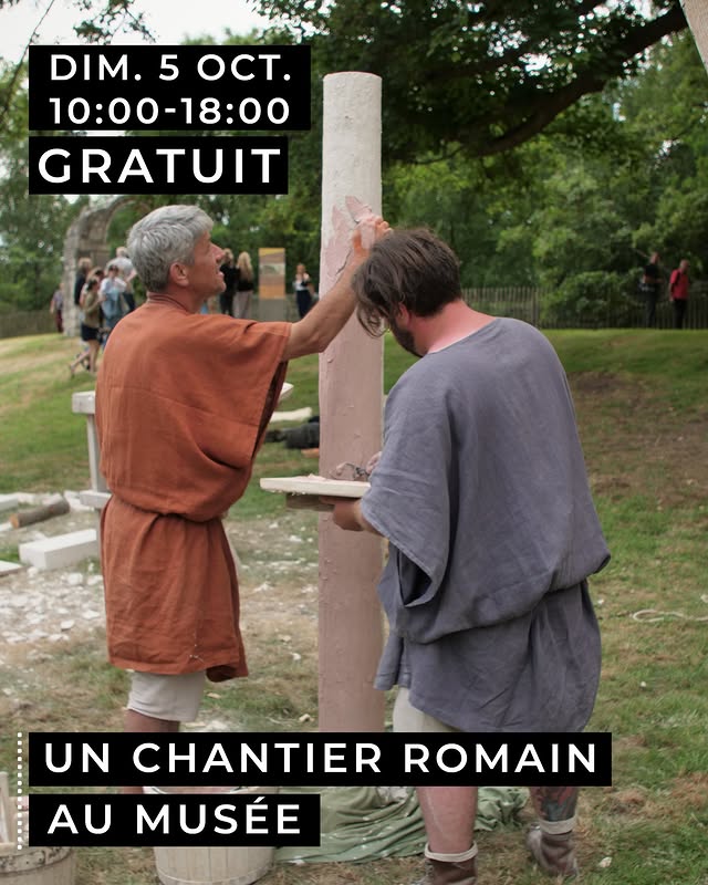 Un chantier romain au musée