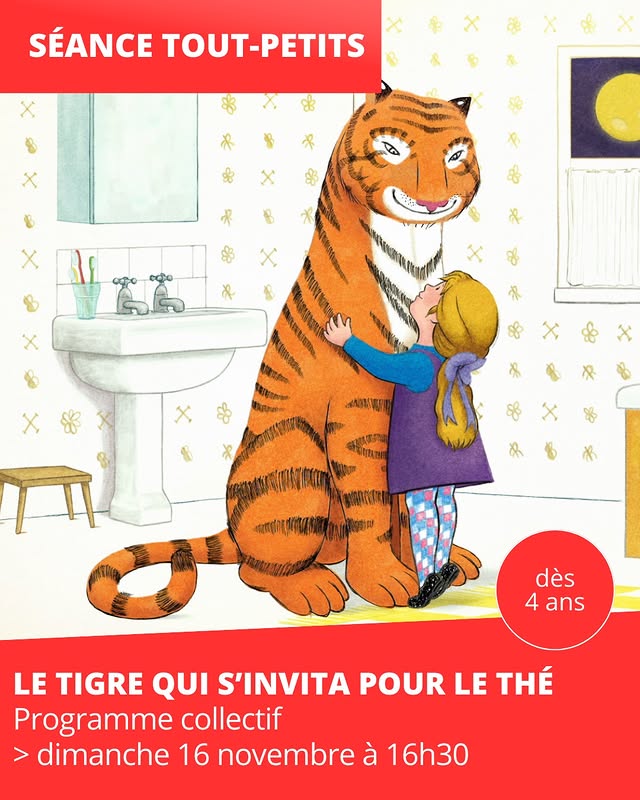 LE TIGRE QUI S'INVITA POUR LE THÉ
