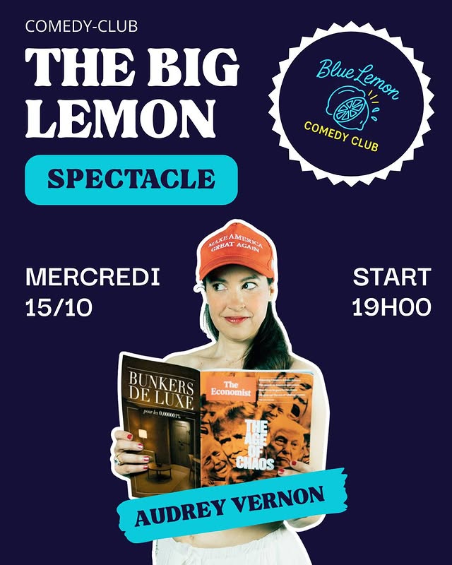 Comment épouser un milliardaire 2 — Audrey Vernon (Blue Lemon Comedy Club)