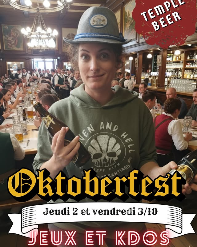 Oktoberfest - Temple Beer (soirée bavaroise)