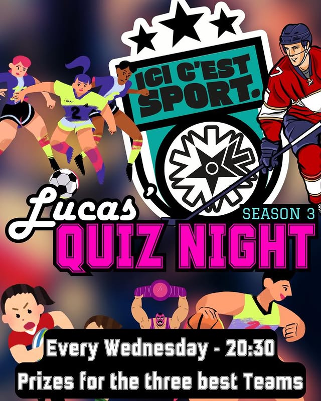 Lucas Quiz Night - Bar Quiz (weekly Wednesday)