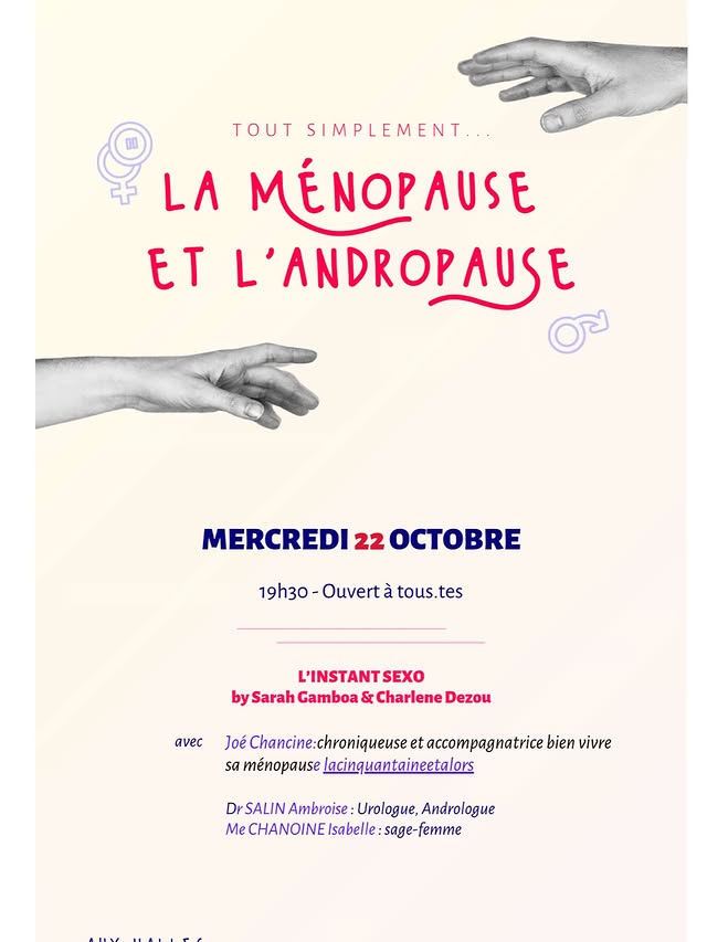 L’Instant Sexo — La ménopause et l’andropause